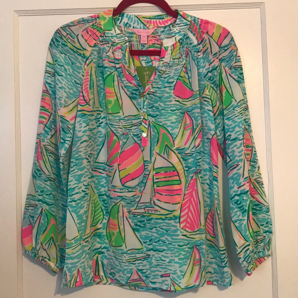 NWT XXS Lilly Pulitzer Elsa Top